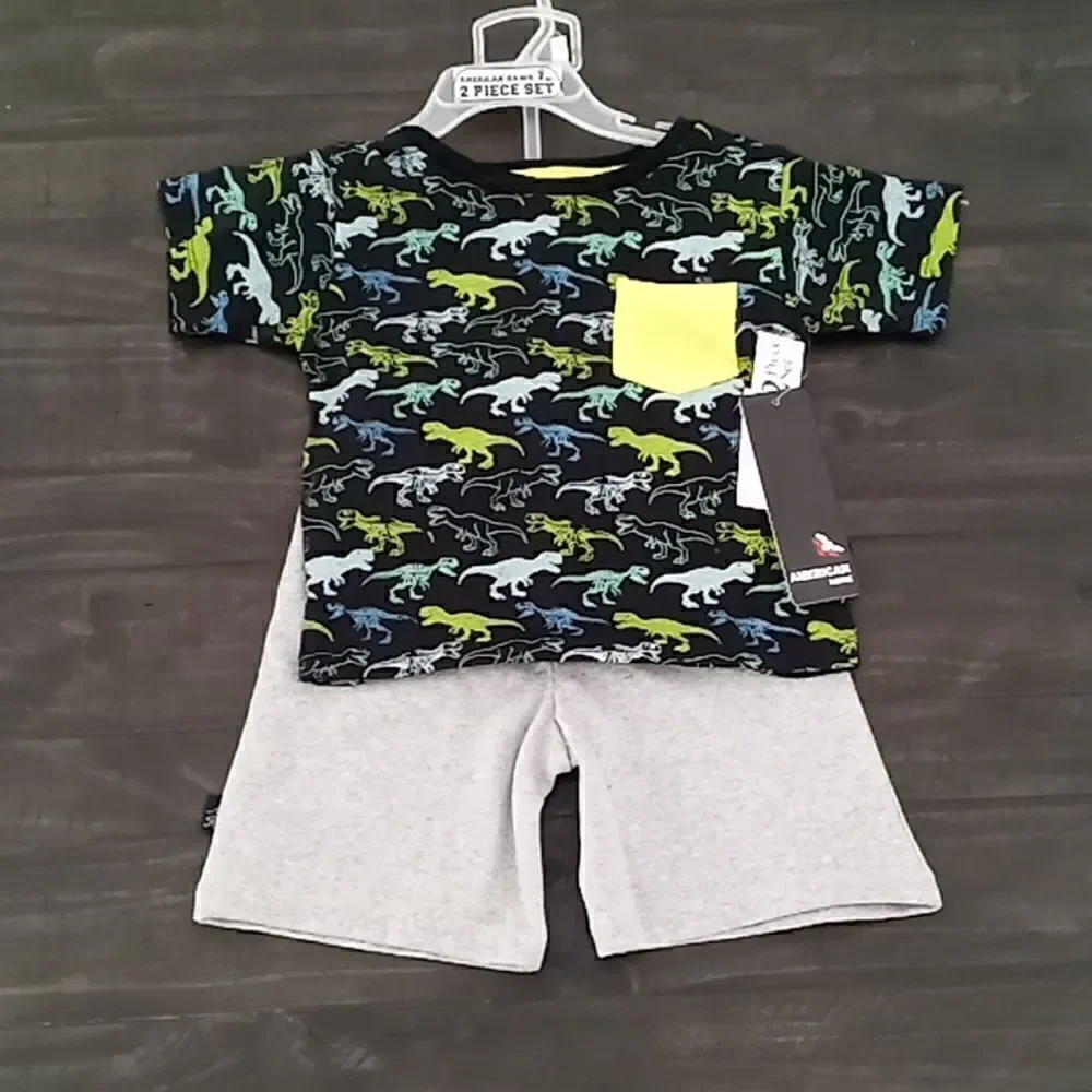 American hawk little boys dinosaurs. 18 months